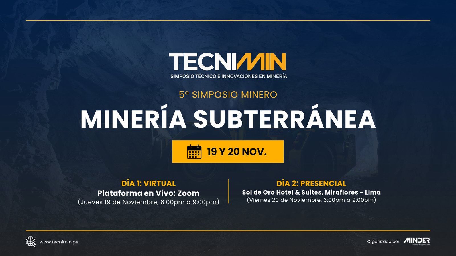 TECNIMIN Subterranea 2026 - Banner Web